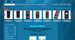 Desktop Screenshot of mobilecellmart.com